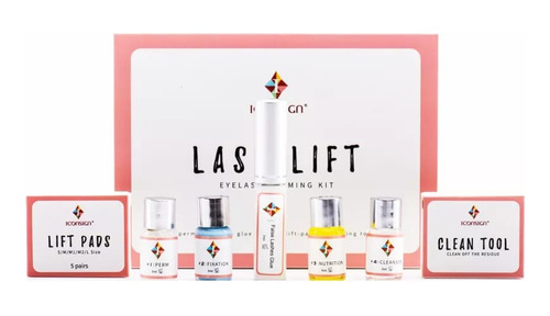 Set Kit Profesional Lifting Pestañas Lash Lift Iconsing