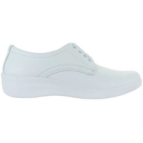 Flexi Zapato Medico Choclo Comodo Piel Blanco Mujer 83828