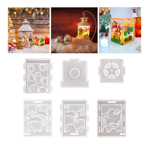 Molde De Linterna De Navidad Lámpara Colgante Molde De