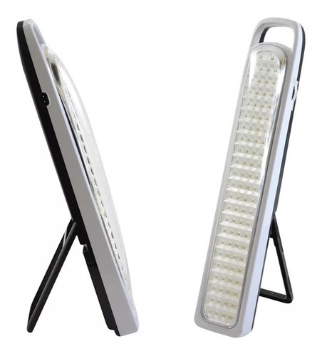 Luz Emergencia 90 Led  Unica A Bateria O A Pilas 2 Niv. Pot