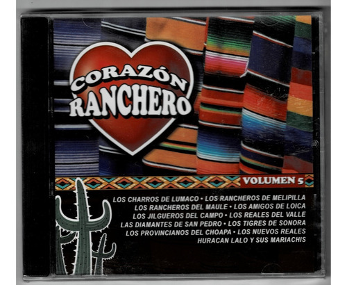 Varios: Corazón Ranchero Vol.5 ( Cd Sellado, Ed Chilena)