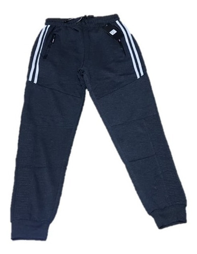 Imagen 2 de 3 de Pack 3 Pantalones Buzo Hombre Algodón. Fit Lineasdeportivo