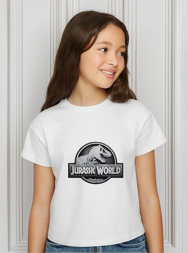 Playera Para Niño O Niña Jurassic World Mod#1