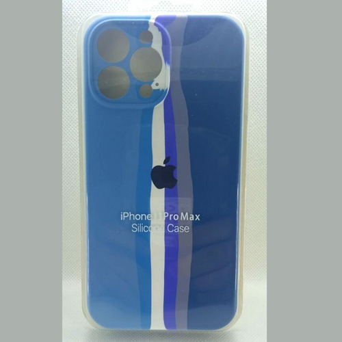 Funda Case Silicon Arcoíris iPhone 13 Pro Max Tienda Chacao