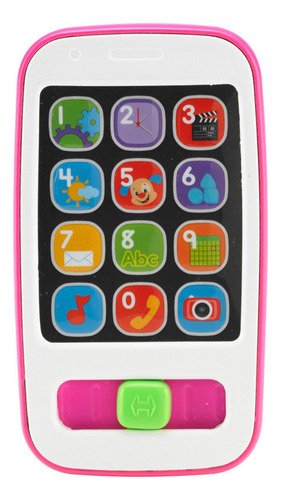 Fisher-price Juguete Para Bebés Smartphone Aprendizaje Rosa Rosa Chicle