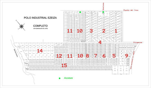 Imagen 16 de 27 de Lote 4.800 M2 - Parque Industrial Alberdi