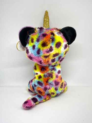 Peluche Ty Leopardo Unicornio Giselle Beanie Boos
