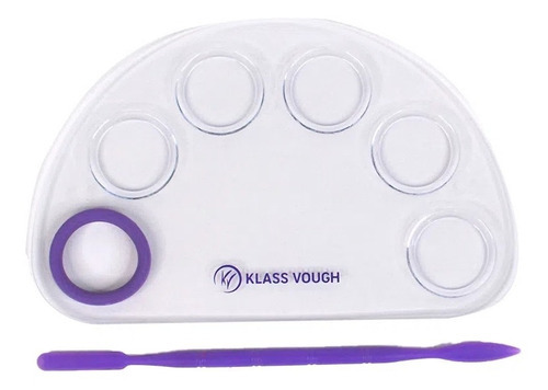 Klass Vough Paleta Para Mistura Crystal Palette Pro Makeup