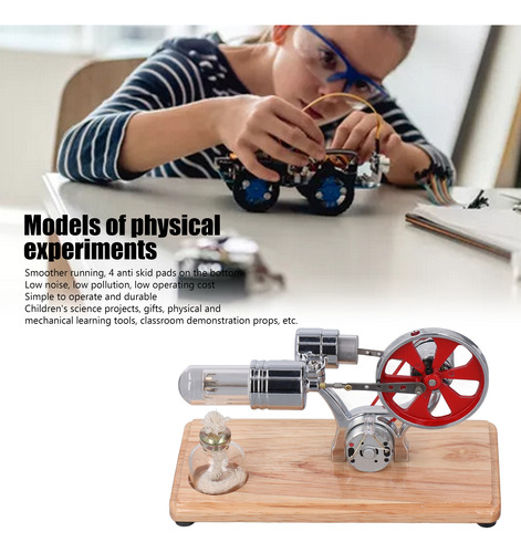 Juguete Educativo Modelo Stirling Engine, Bajo Nivel De Ruid