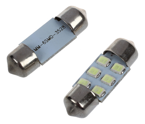 Lámpara Led Festoon De 10 X 6 3528 Smd, Iluminación Interior