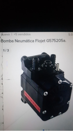 Bomba Neumatica Flojet Nueva 