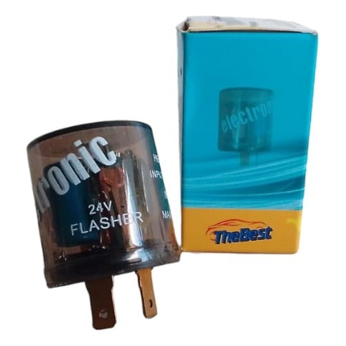 Flasher 2 Patas Electronico 24v Transparente