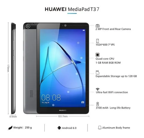 Tablet Huawei Mediapad T3 7 3g 1gb / 8gb