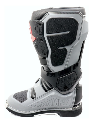 Imagem 5 de 10 de Bota Acerbis X-rock Preta Cinza Motocross Trilha Lançamento