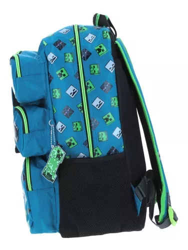 Mochila Escolar Grande Minecraft Chenson Raft 65499