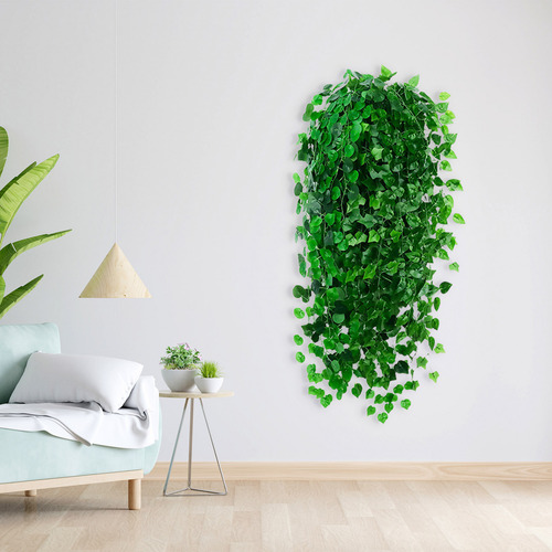 Hojas De Begonia Para Colgar En La Pared, Plantas Artificial