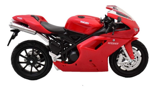 Imagen 5 de 6 de Moto Ducati 1198 Pista Colección New Ray Escala 1:12