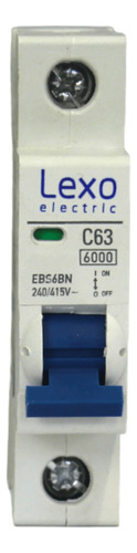 Automatico Lexo 1x63a 6ka C Certificado Sec