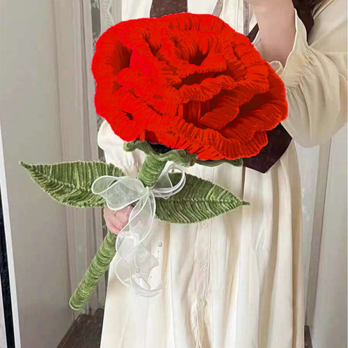 Flores Crochet Ramo De Girasol Hilo Niuniu Rosa