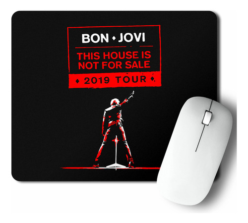 Mouse Pad Bon Jovi 2019 Tour (d1645 Boleto.store)
