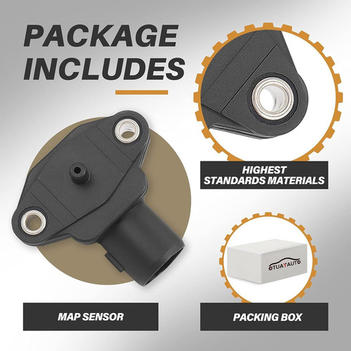 Sensores De Mapa 37830-paa-s00 Para Honda Civic 1996-2000