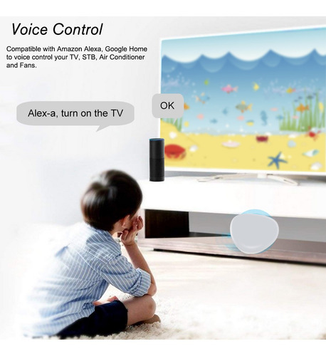 Hub De Control Remoto Wifi-ir Ir Wi-fi (2,4 Ghz) Controlador
