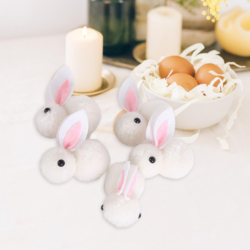 5 Uds Conejo De Pascua Animales De Peluche Para Manualidades
