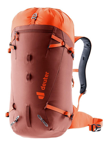 Mochila De Escalada Guide 30l Alpinismo Deuter Cor Palha