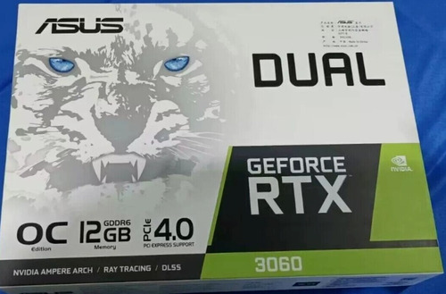 Gpu Tarjeta De Gráficos Asus Dual Nvidia Geforce Rtx 3060 