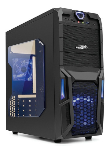 Gabinete Pc Gamer Sentey Stealth Usb 3.0 Soporta Ssd Coolers