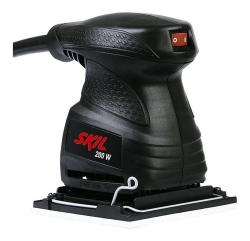 Lijadora profesional orbital Skil 7232 negra 50Hz/60Hz 200W 220V