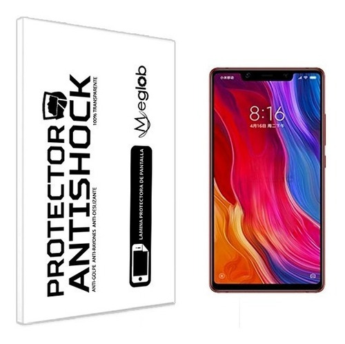 Lamina Protector Pantalla Antishock Xiaomi Mi 8 Explorer