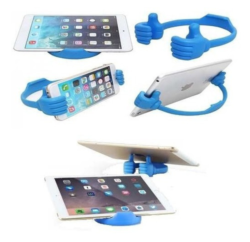 Imagen 4 de 5 de Soporte Apoya Celular Manitos Universal Holder Mesa Stand