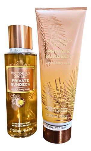 Dúo Crema Y Fragrance Mist Private Sundeck Victoria's Secret