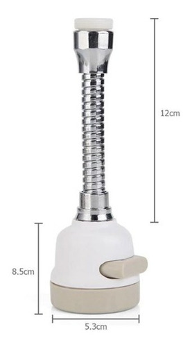 Imagen 3 de 6 de Grifo Lavaplatos Extensor 2x1 Regula Presión Ahorro Agua