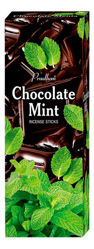 Incienso Hexagonal Chocolate Menta 6 Tubos / Ambienteyaromas