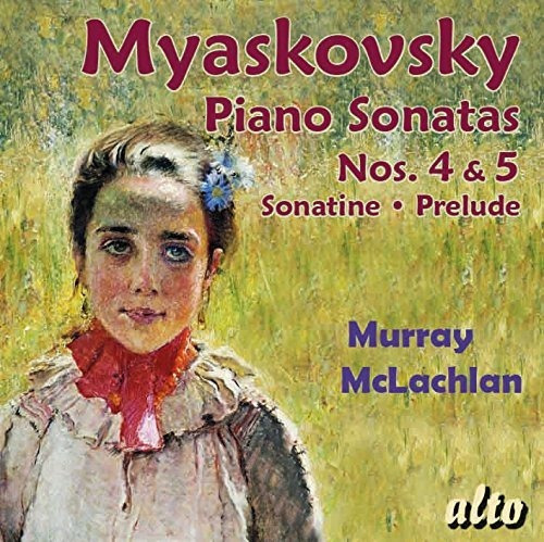 Myaskovsky / Mclachlan Piano Sons 4 & 5 Usa Import Cd Nuev