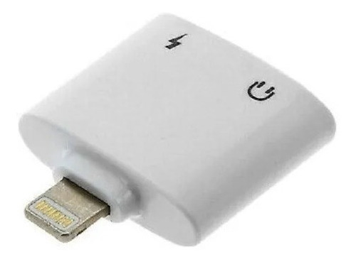 Adaptador Lightning Para iPhone Carga Y Audio Jack 3.5mm