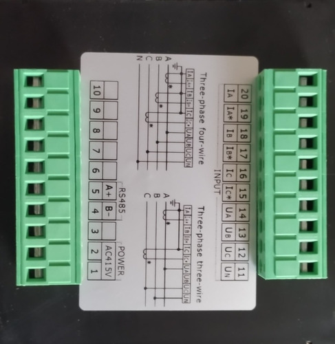 Medidor De Energia Pantalla Lcd 96x96 Ref Hcd194e-9sy Fnx