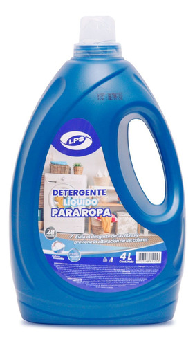 Detergente Líquido Para Ropa 4.000 Cc - L a $11425