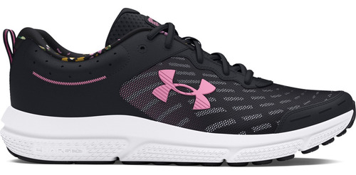 Tenis Under Armour Charged Assert 10 Print Negro Para Mujer