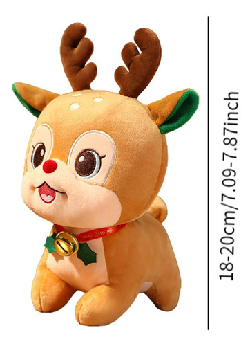 Muñeco De Peluche Suave, Decoración Navideña, Estilo M