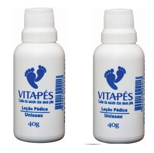 Vitapés 40g- Para Calos E Rachaduras- Kit C/02