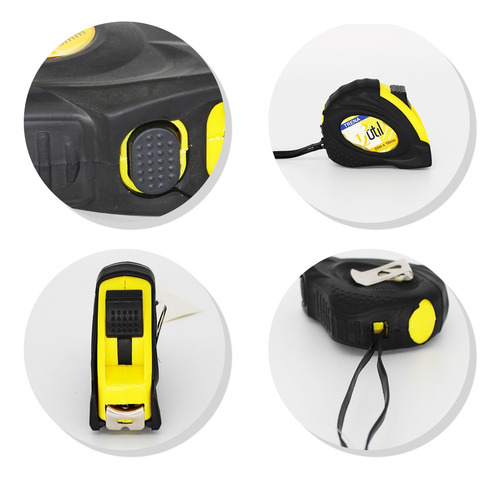 Trena De Bolso Fita De Aço 3 Metros X 16mm Métrica C/ Trava