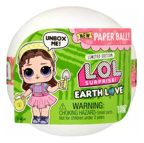 Wabro Lol Surprise Earth Love Paper Ball Limited Edition 