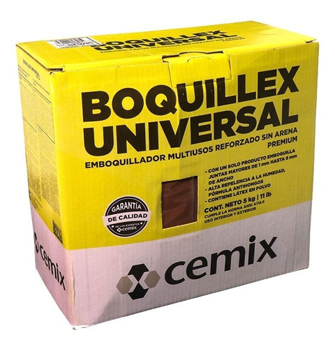 Boquilla Universal Boquillex Chocolate 5 Kilogramos Cemix