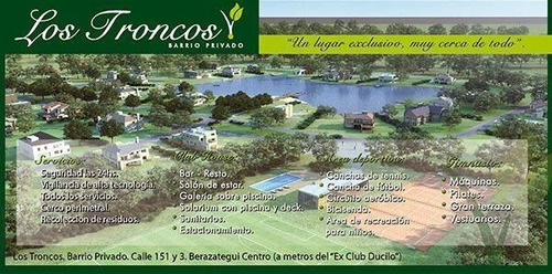 Imagen 3 de 3 de Lote | Los Troncos - Berazategui