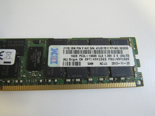 Imagem 2 de 4 de Memória Ram 16gb 1x16gb Samsung M393b2g70bh0-yh9
