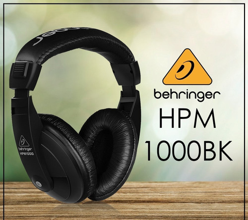 Auriculares Behringer HPM1000 black