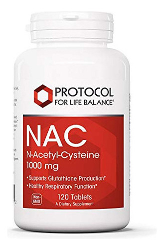 Protocol Nac 1000 Mg - Suplemento De N-acetil-cisteína - Ap